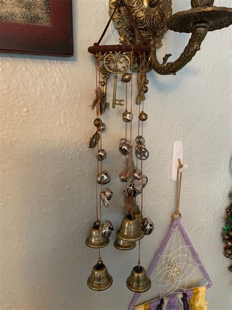 Witch bell ornament